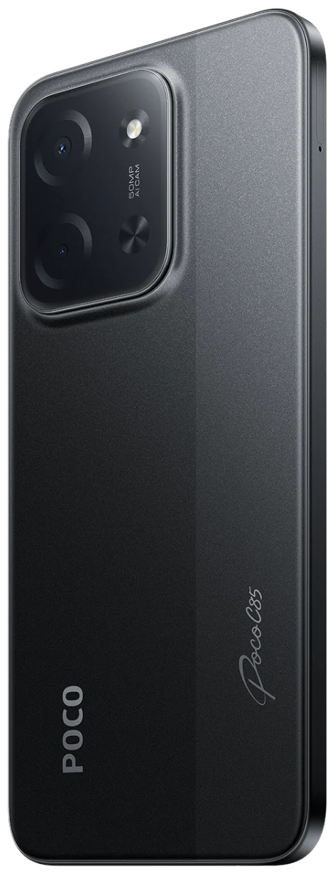 Смартфон POCO C85 6/128 ГБ черный